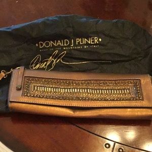 Donald Pliner clutch bag